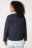 Cashel Collarless Quilted Jacket