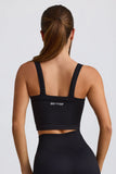 Super Sculpt Seamless Longline Camisole Top in Black