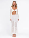 MACAULEY SKIRT CREAM CROCHET