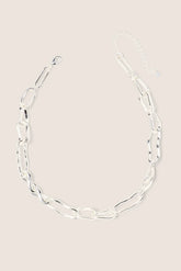 Meg Hammered Link Necklace