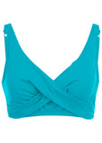 Lovely Lift Wrap Top Aqua Reef