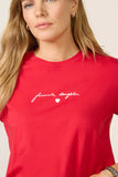 The Crop Signature Tee