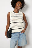 Athena Pointelle Knit Vest