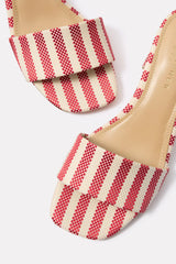 Olysa Striped Sandal