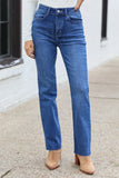 My Favorite Dark Wash Straight Leg Jeans