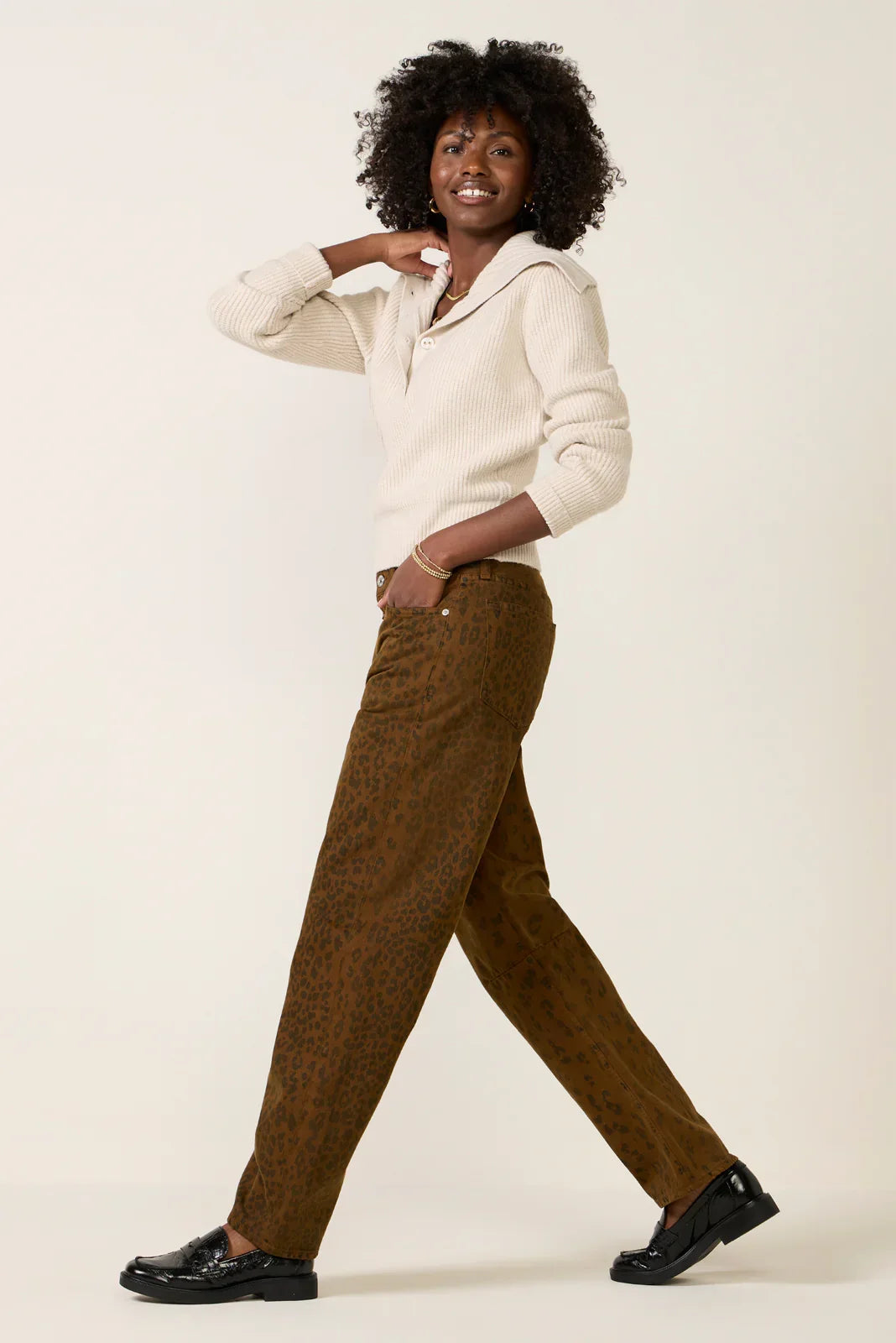 Nash Collared Button Sweater