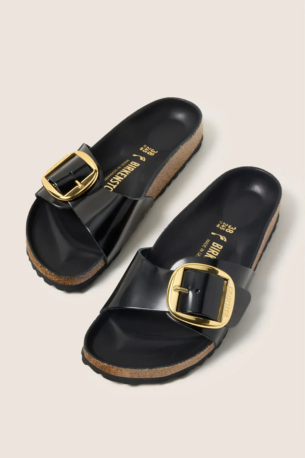Madrid Big Buckle High Shine