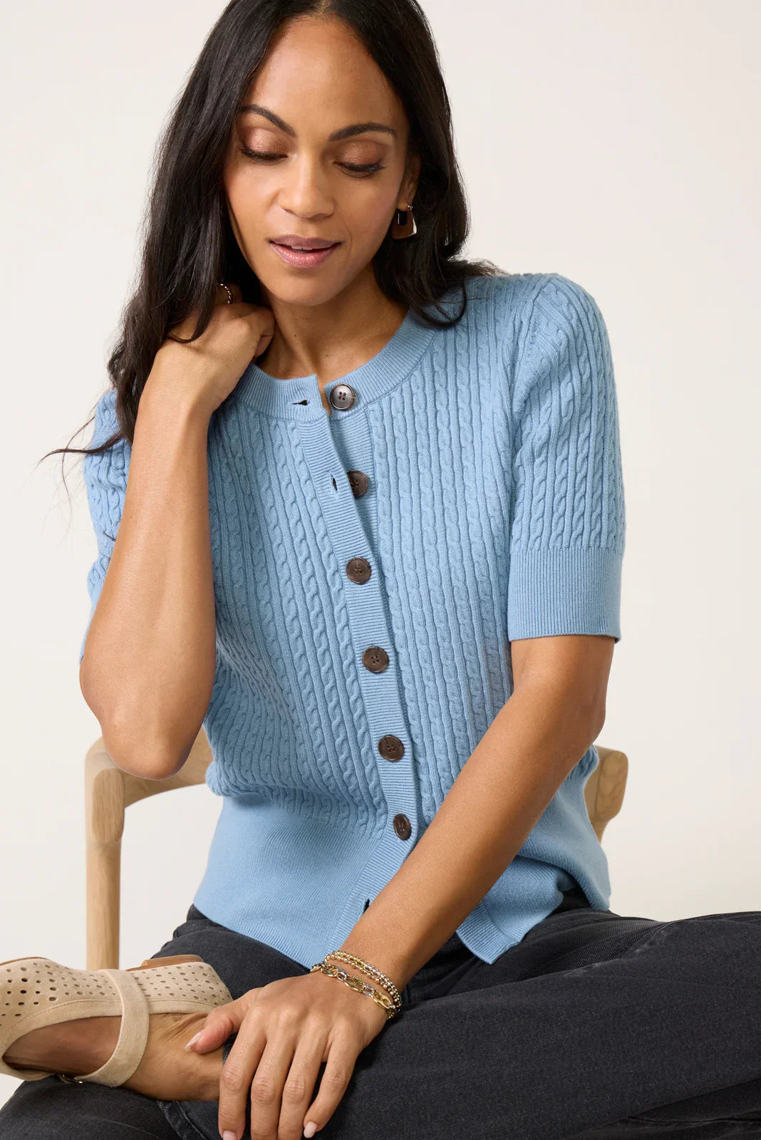 Rhys Short Sleeve Cardigan