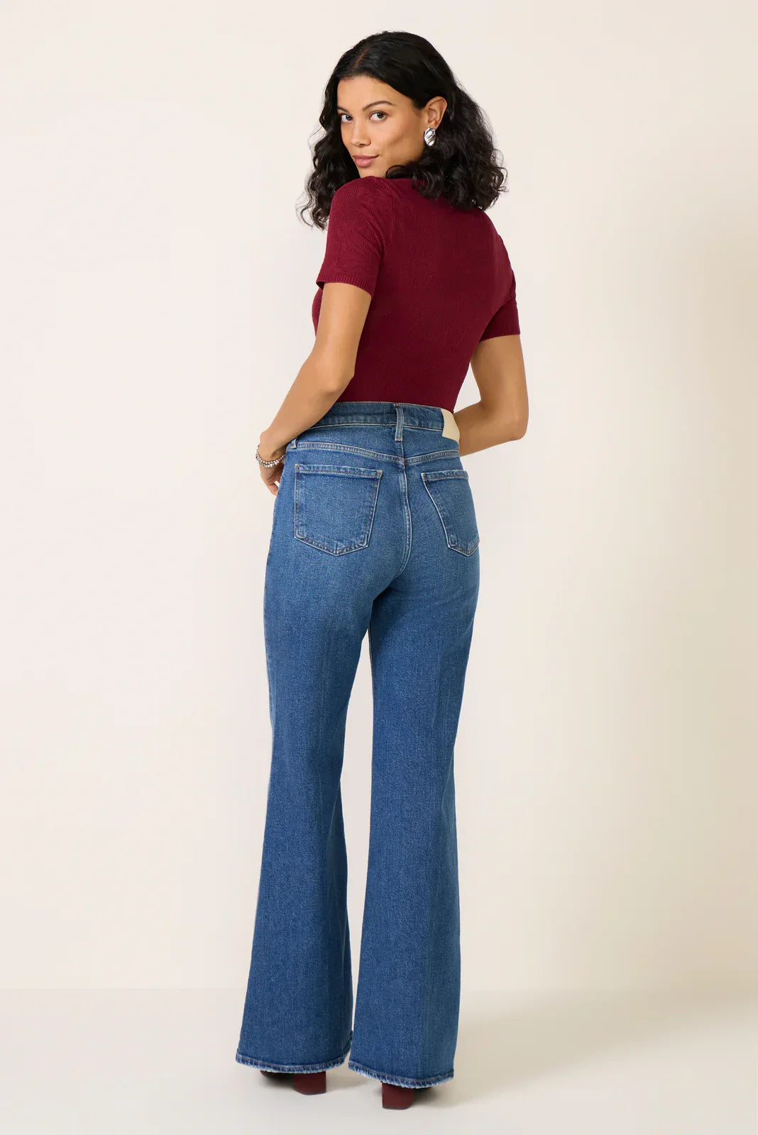 Kimberly 70s Flare Jean