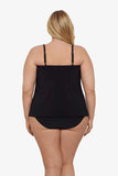 Plus Size Love Knot Tankini Top