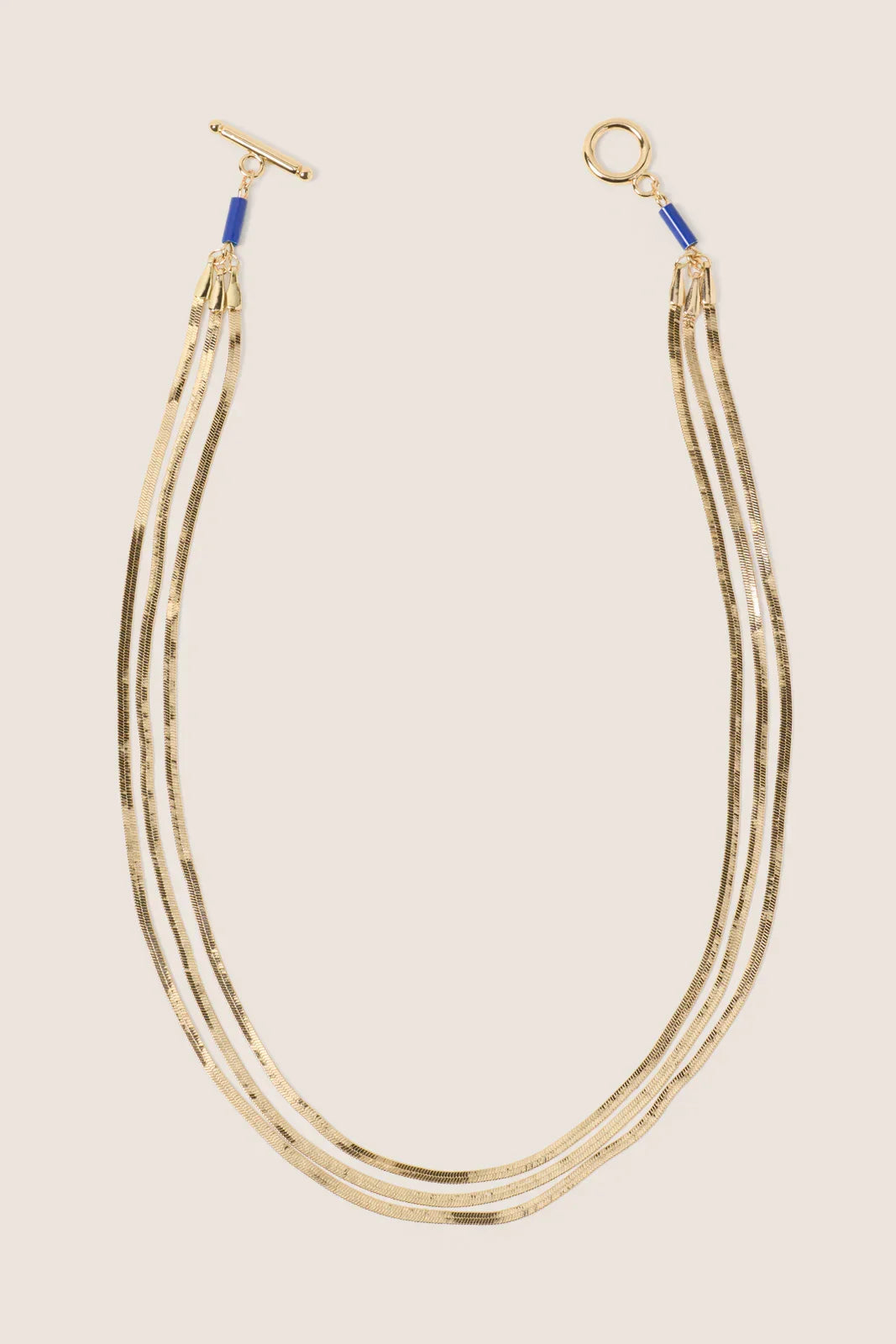 Val Triple Chain Necklace
