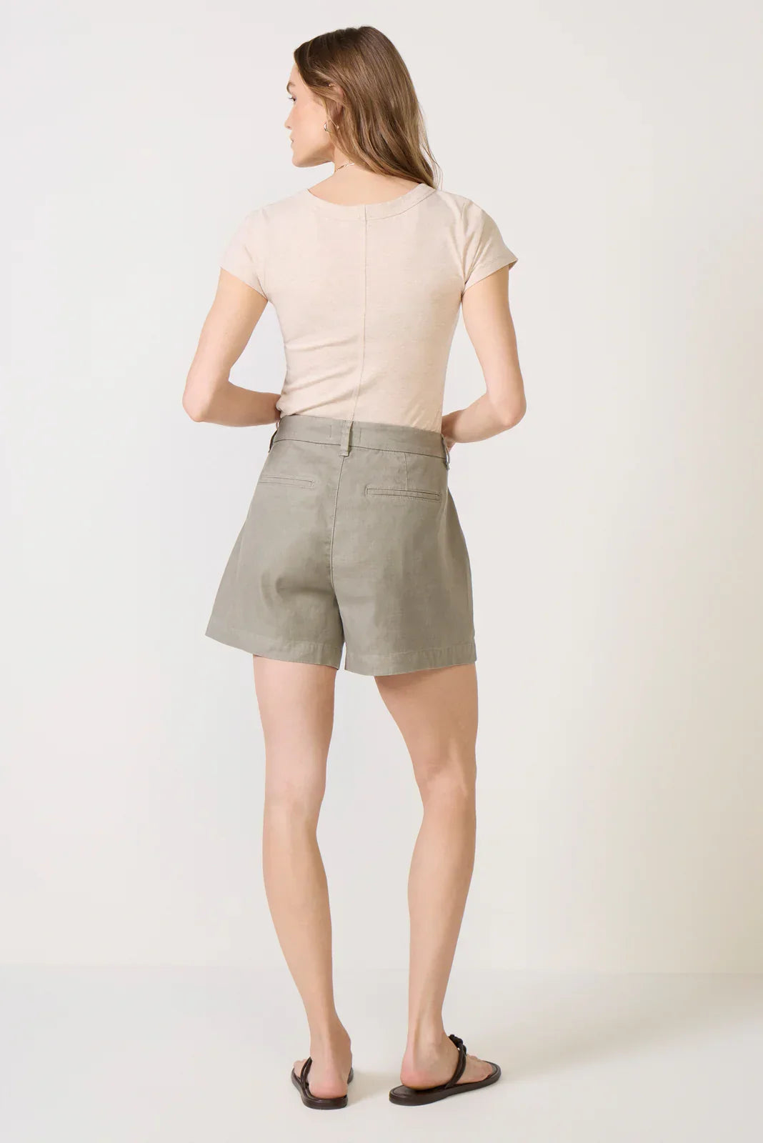 Joelle Stretch Linen Short