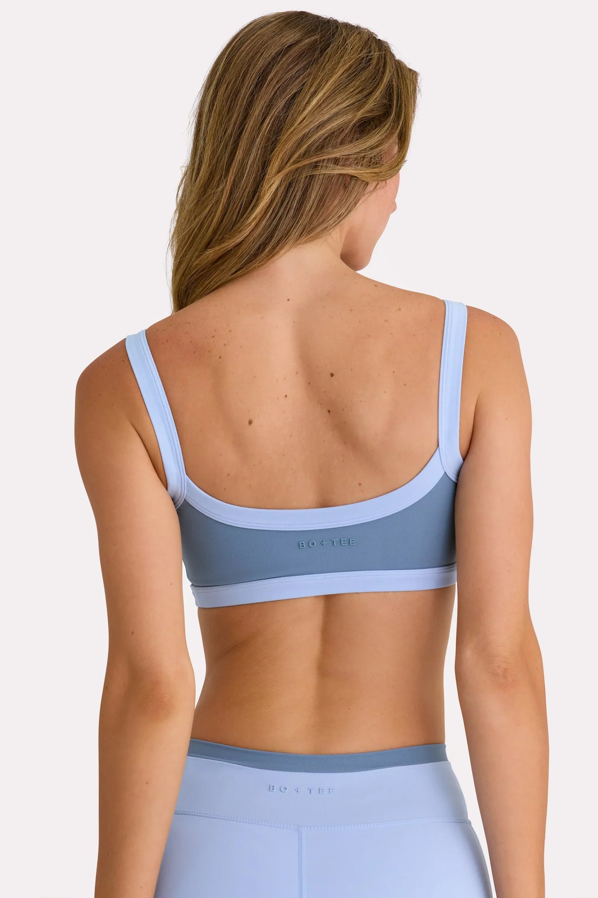 Soft Active Sports Bra in Marine