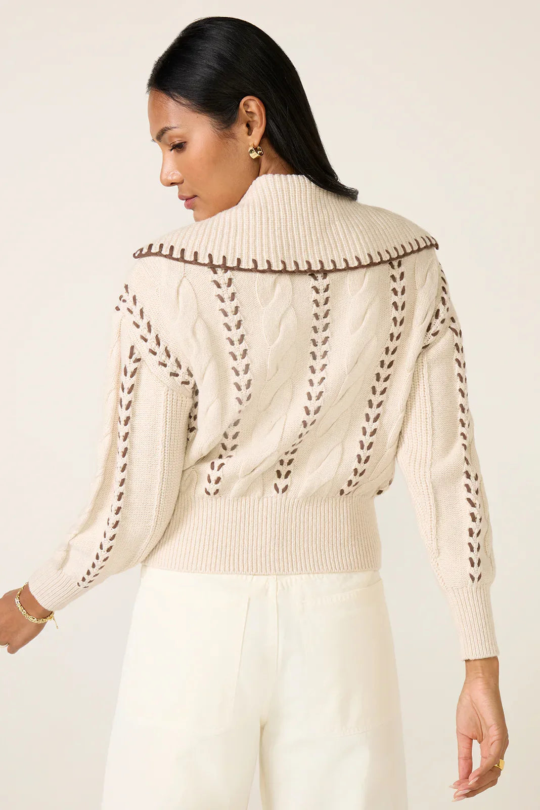 Lune Zip Front Cardigan