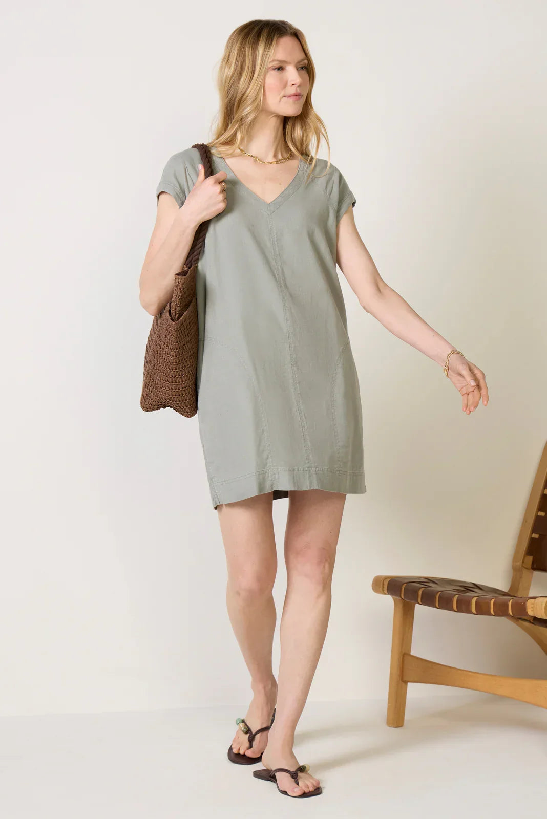 Chelly Linen Dress