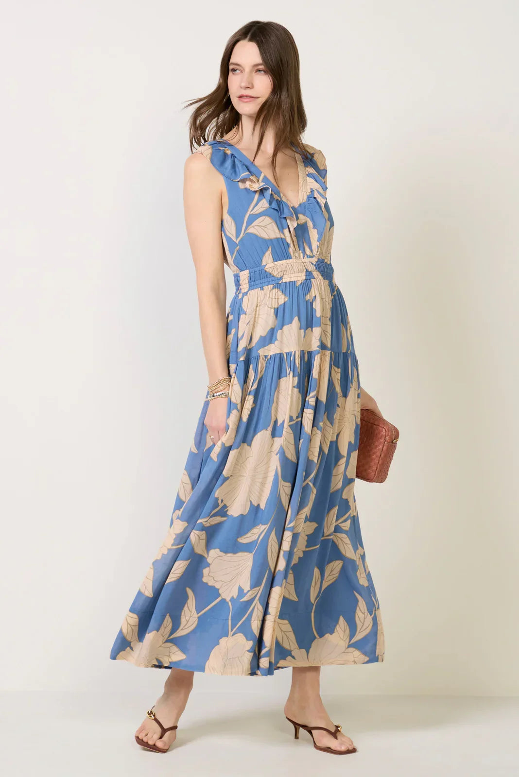 Malene Bloom Floral Maxi Dress