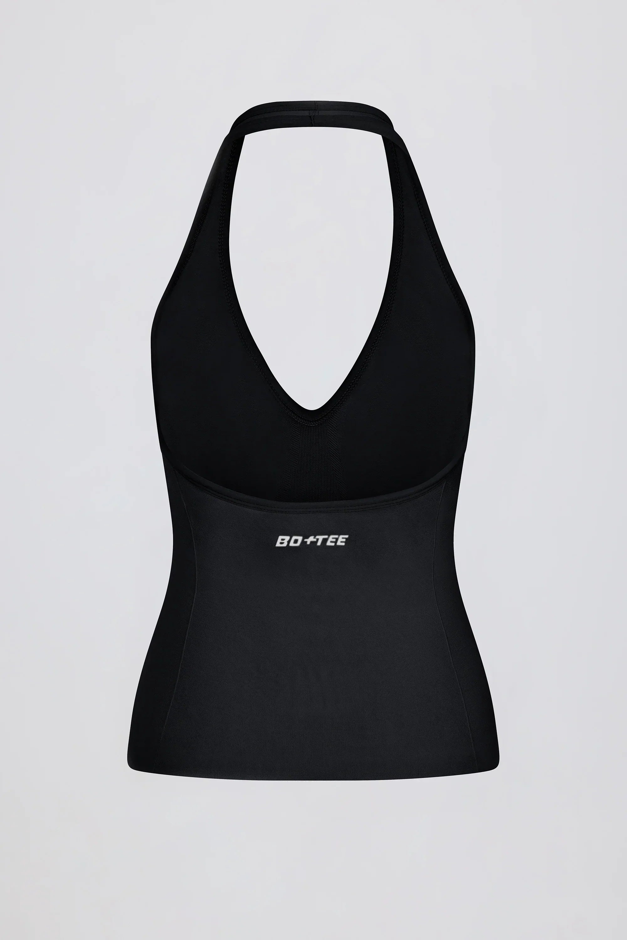 Define Luxe Halterneck Tank Top in Black