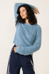 Penny Fuzzy Crew Sweater