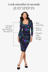 Suri Shaping Dress in Violetta