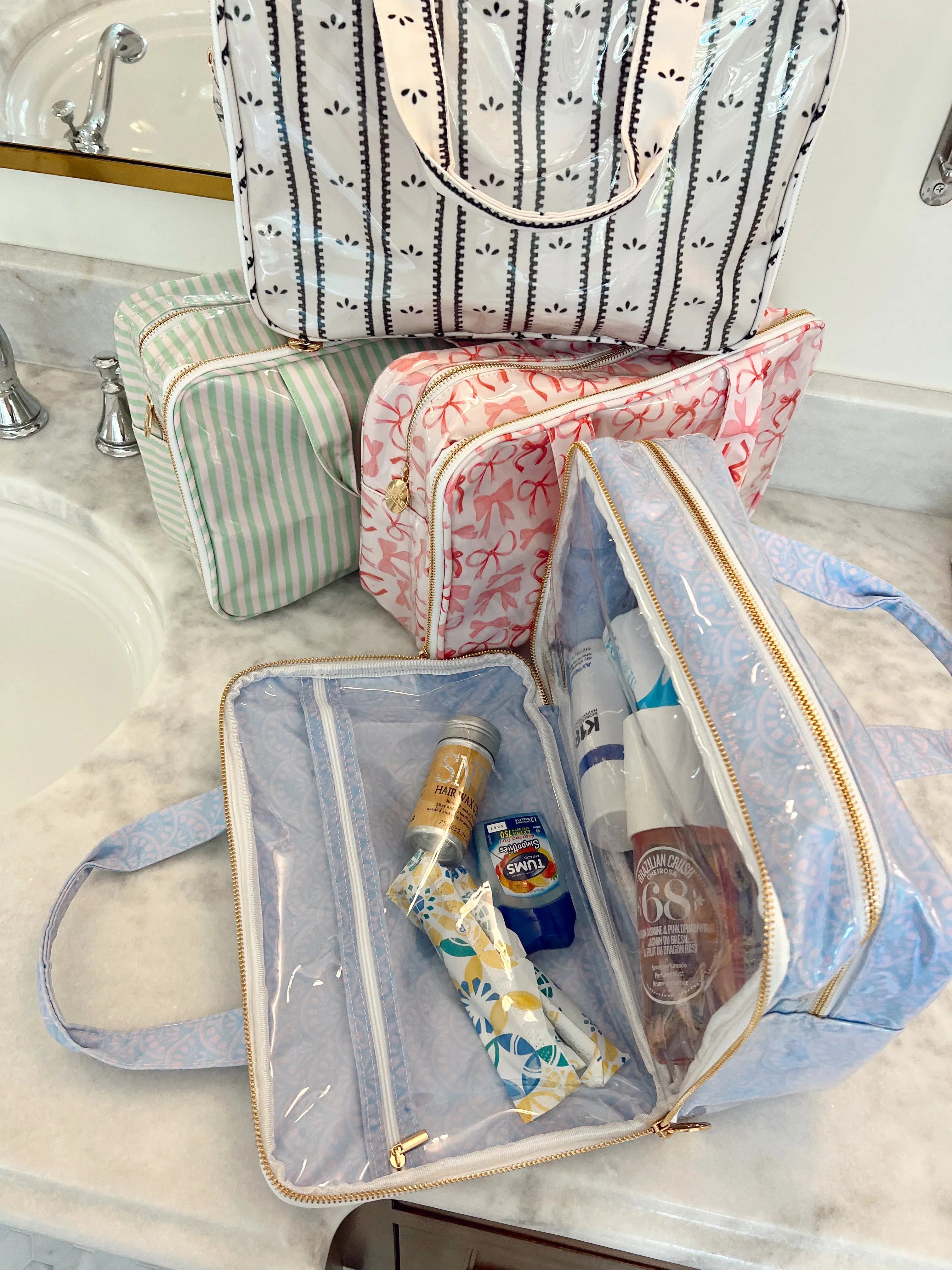 KenzKustomz Clear Coat Toiletry Case