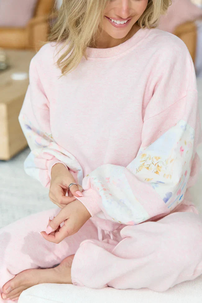 Lennox Pink Sweatshirt