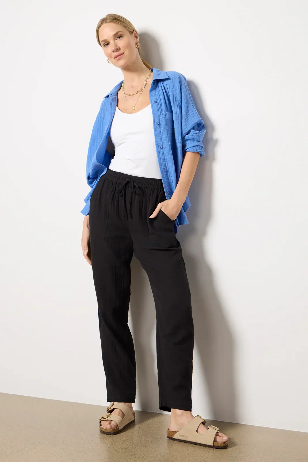 Hailey Gauze Pant