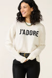 JAdore Crew Sweater