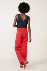 Cropped Sailor Pant