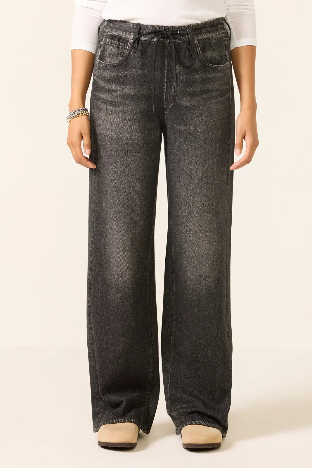 Miramar Drawcord Wide Leg Pant