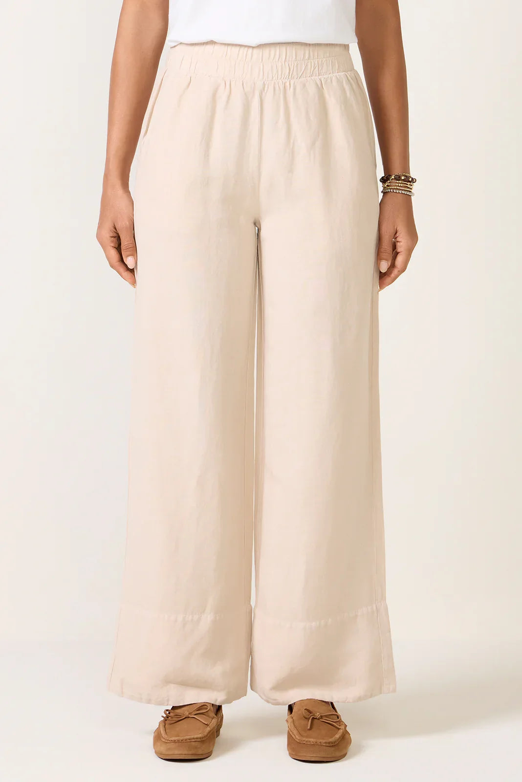 Linen Wide Leg Pant
