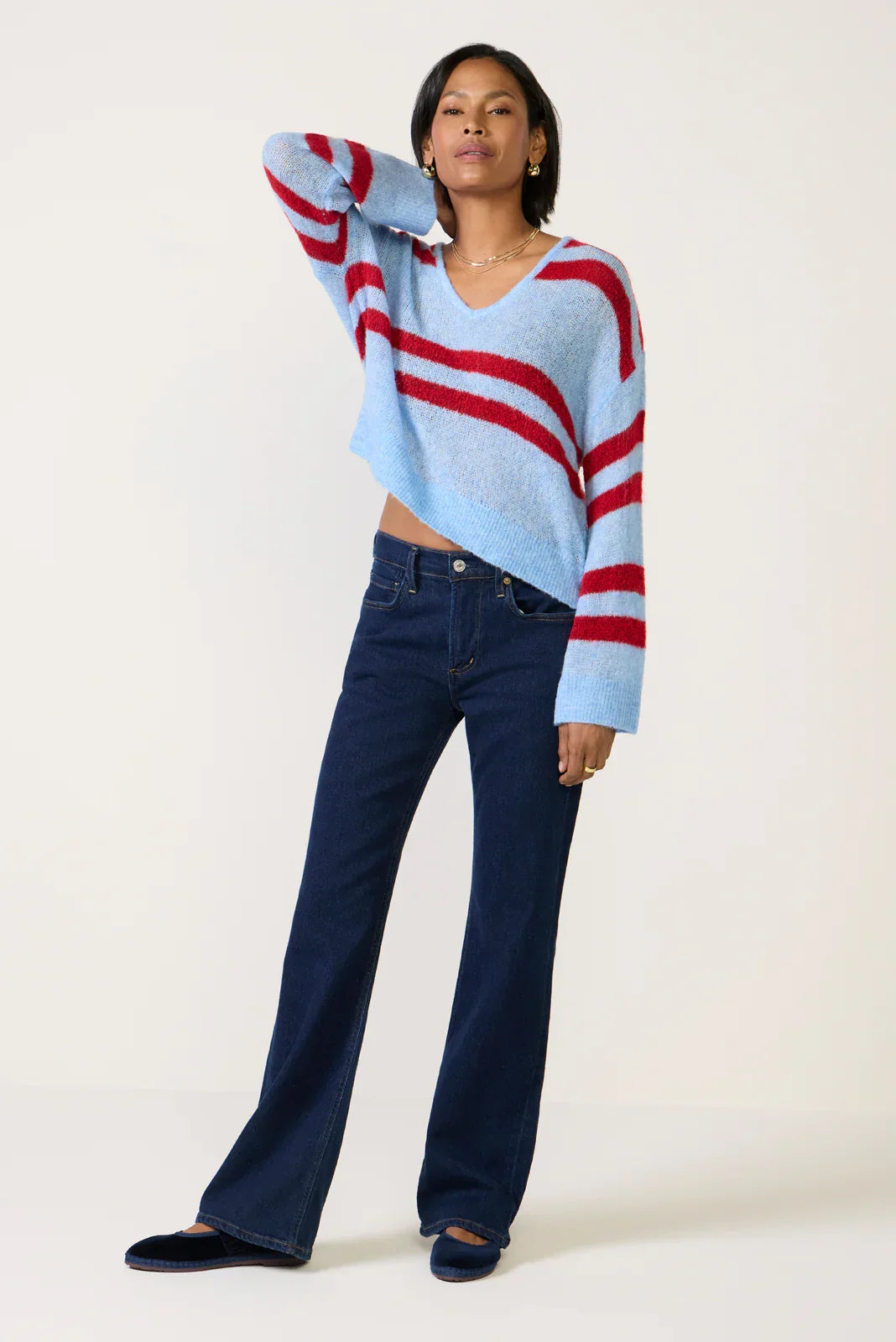 Lucca Stripe Sweater