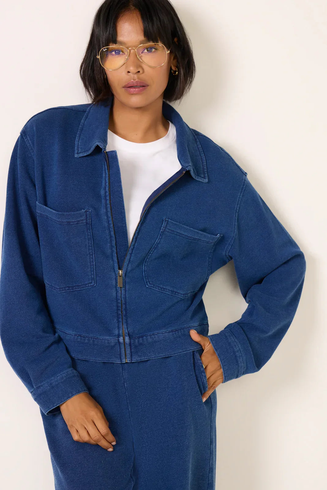 Heritage Knit Denim Jacket