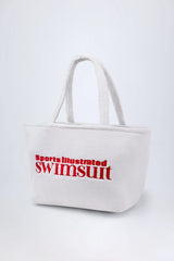 Towelling Tote Bag in White