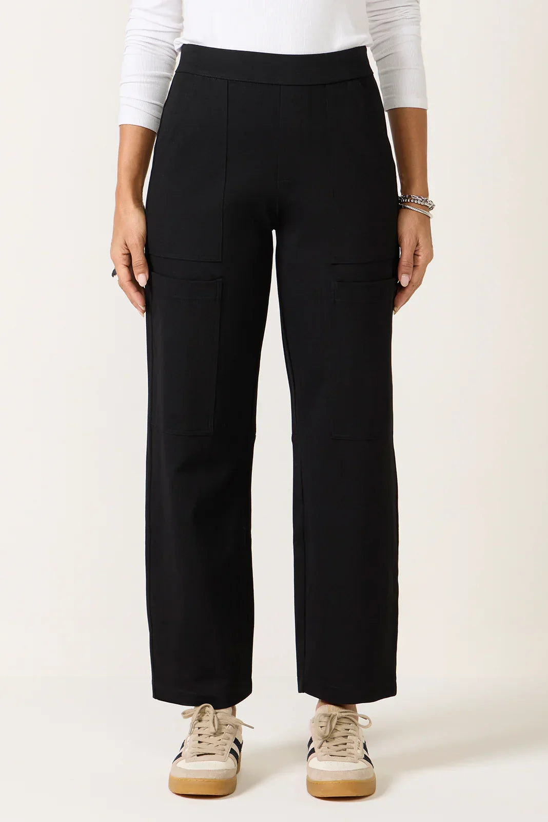 Utility Ponte Barrel Pant