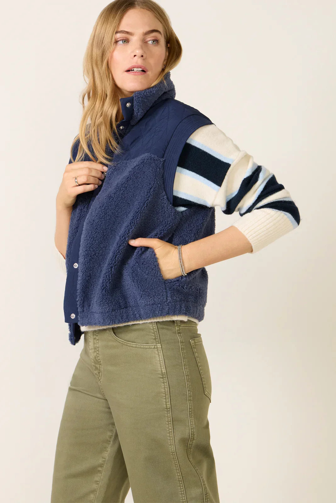 Stephanie Sherpa Vest