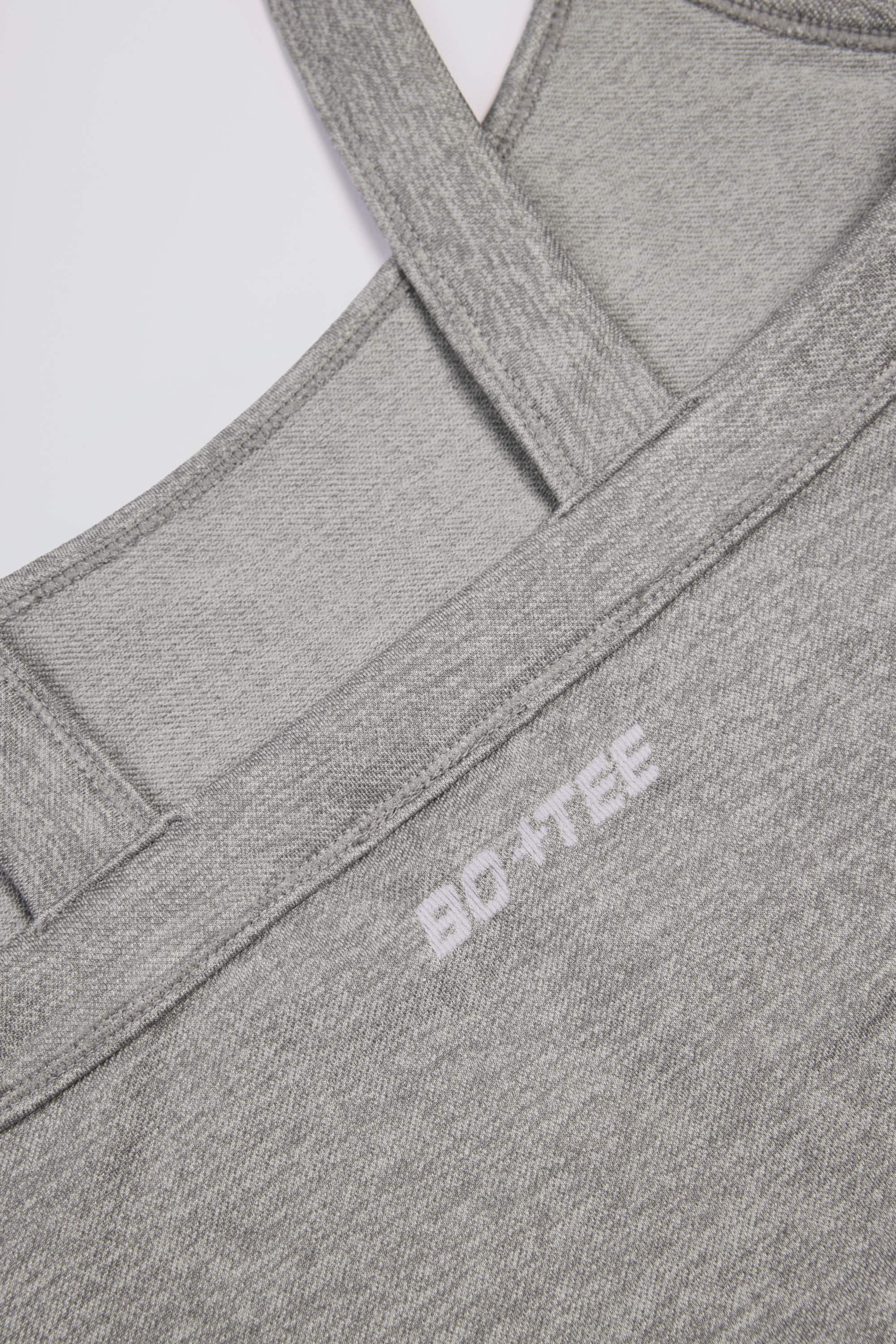 Super Sculpt Seamless Longline Camisole Top in Grey Marl