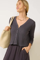 Variegated Stripe Cardigan
