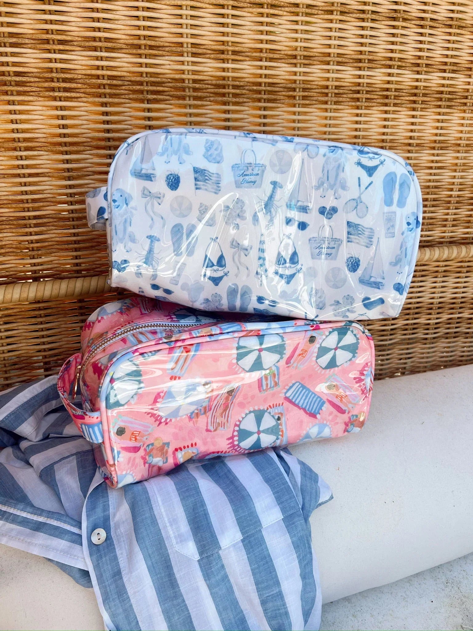 KenzKustomz Clear Coat Toiletry Dopp Kit