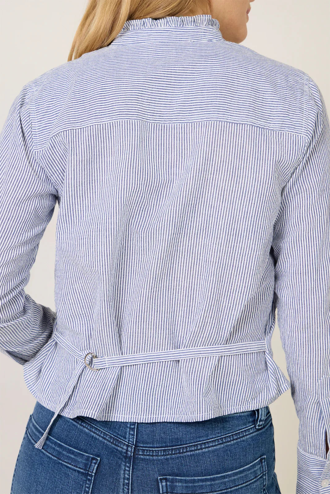 Ruffle Neck Shirt