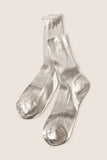 Ribbed Laminated Sock