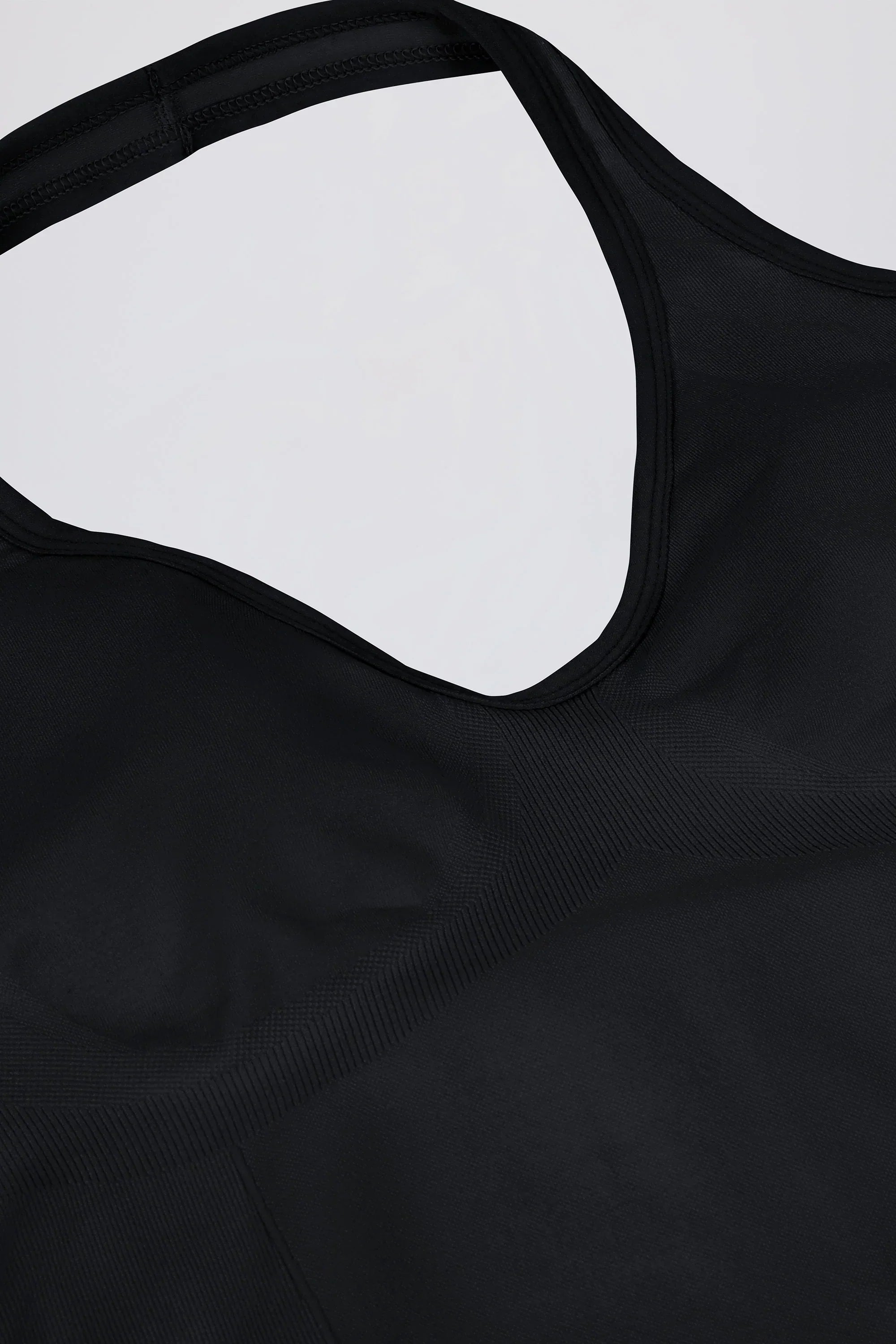 Define Luxe Halterneck Tank Top in Black