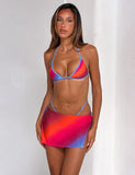 DIANA SWIM SKIRT SET CIELO OMBRE
