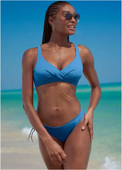 Bali Moderate Bikini Bottom Azure Blue