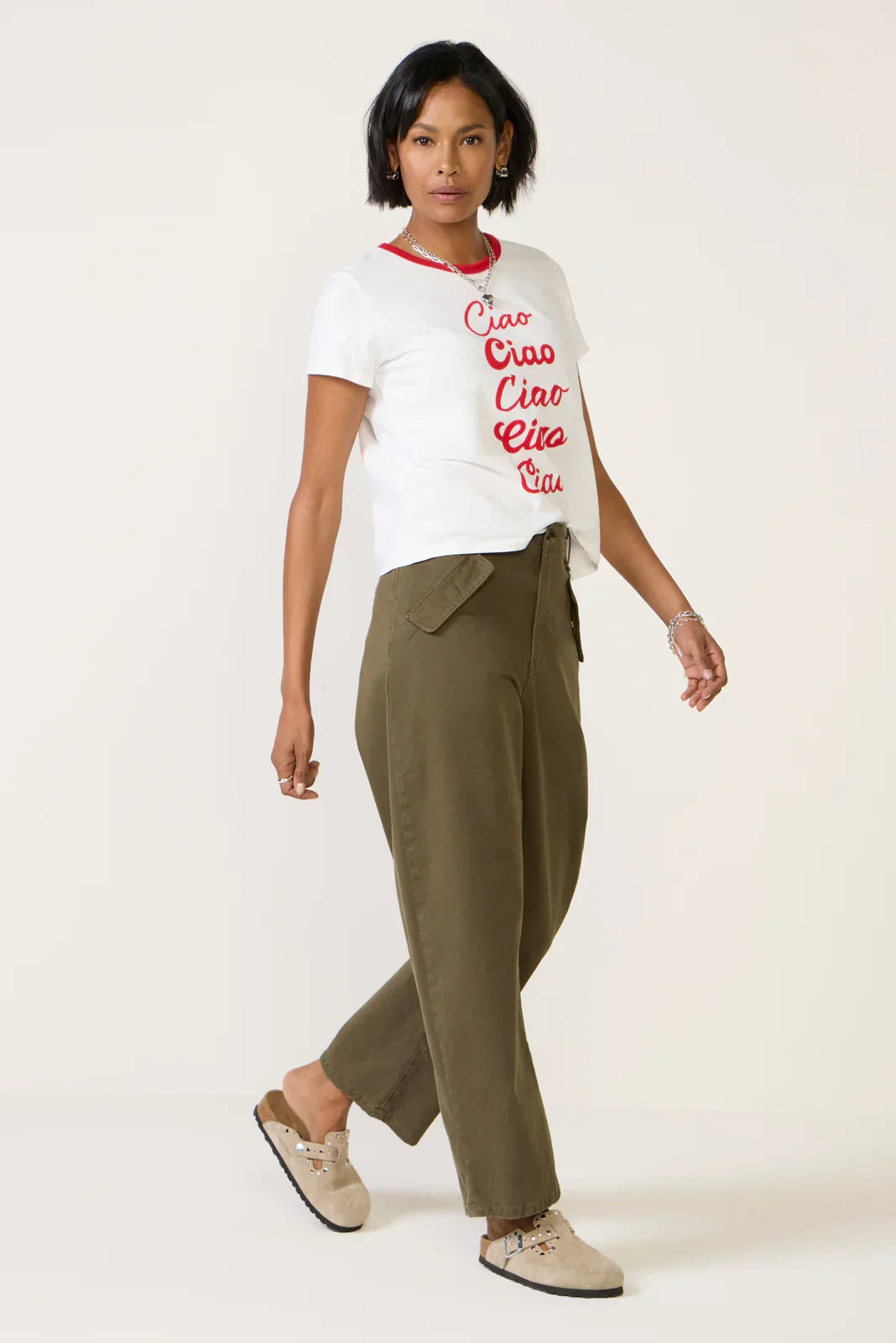 Ciao Ciao Ringer Tee