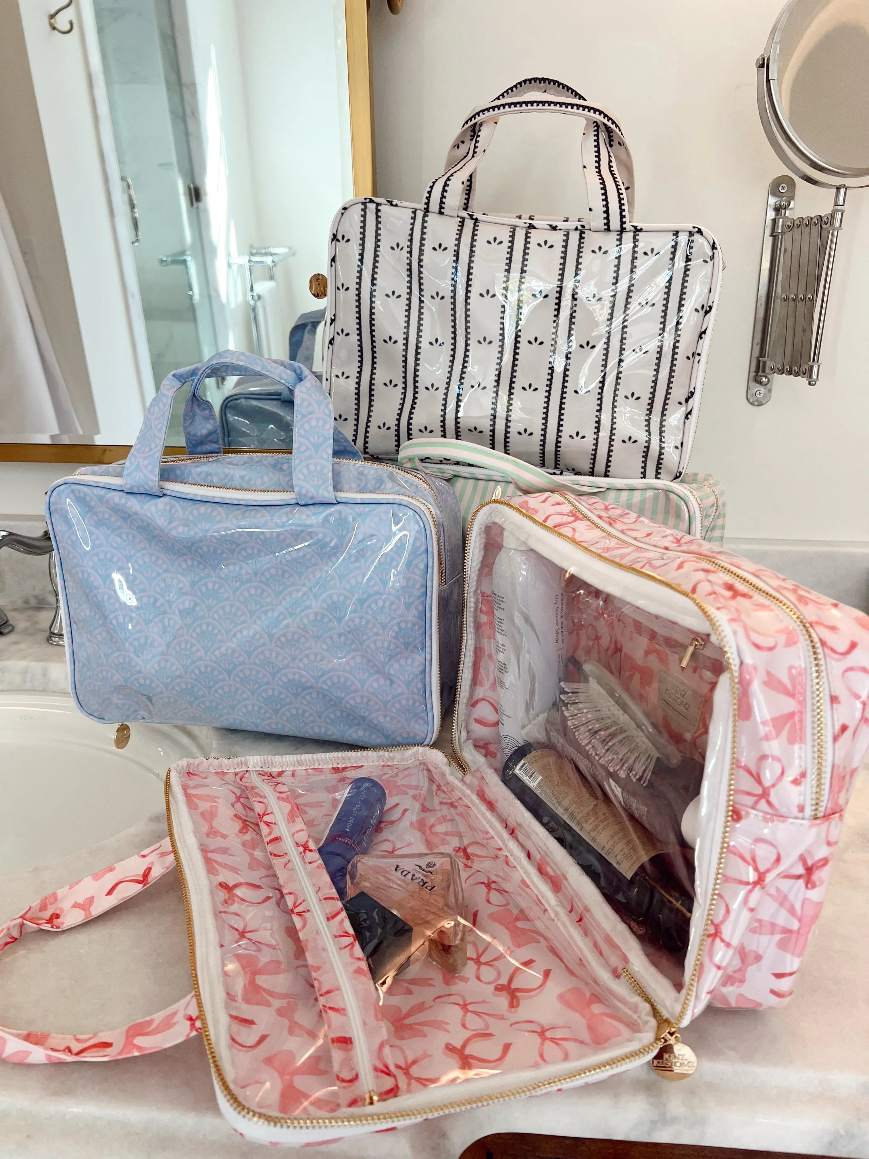 KenzKustomz Clear Coat Toiletry Case