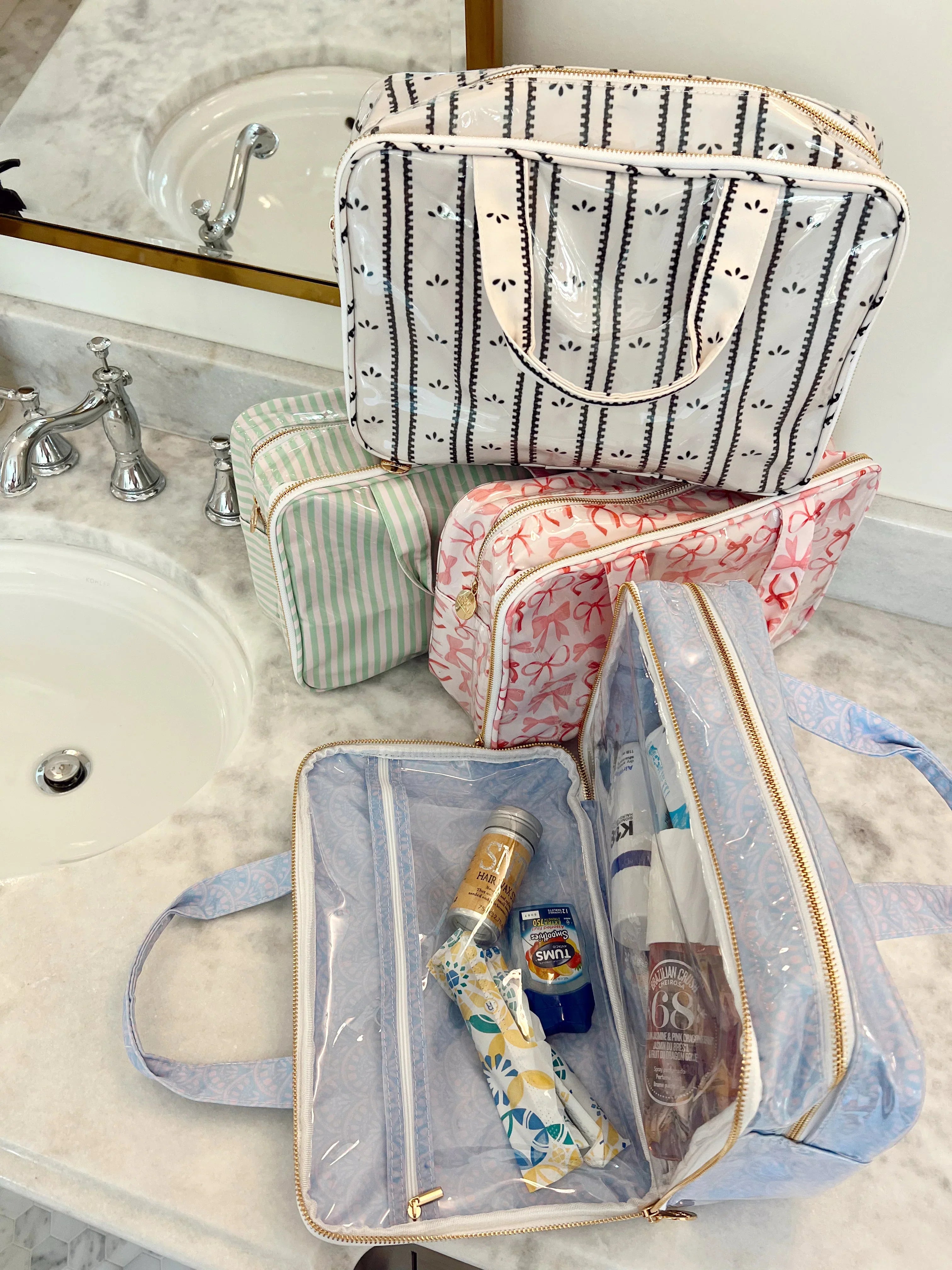 KenzKustomz Clear Coat Toiletry Case