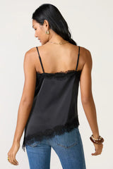 Dawn Asymmetrical Lace Cami