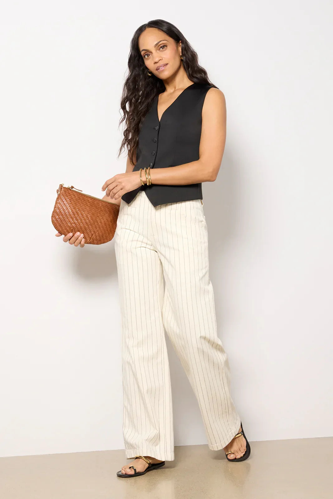Arden Striped Wide Leg