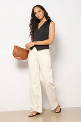 Arden Striped Wide Leg