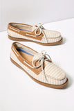 AO 2 Eye Striped Boat Shoe